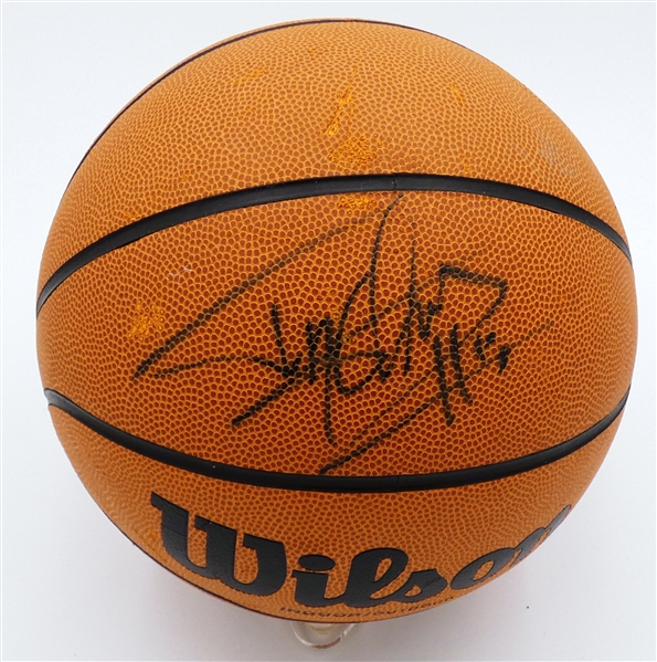 Tim Hardaway, Jr. Autographed Basketball