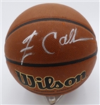 Jim Calhoun Autographed Basketball