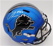 Carlton Davis Autographed Lions Full Size Replica Helmet