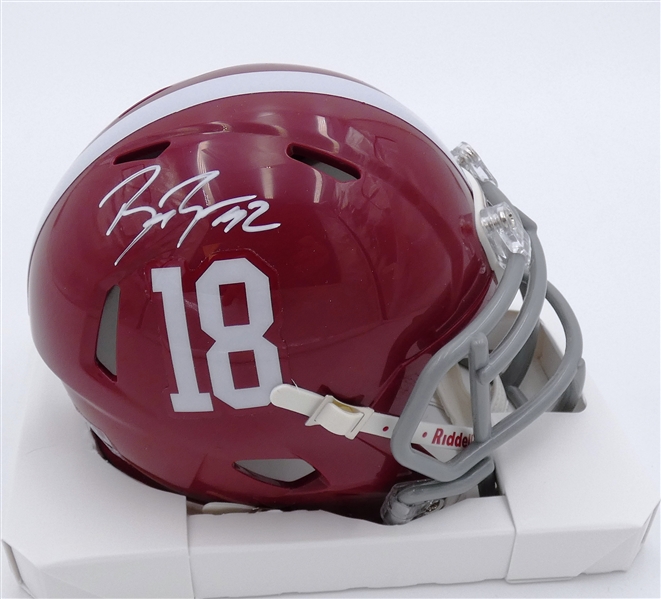 Brian Branch Autographed Alabama Mini Helmet