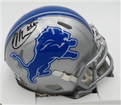 Ifeatu Melifonwu Autographed Lions Mini Helmet