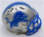 Penei Sewell Autographed Detroit Lions Mini Helmet