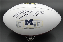 Blake Corum Autographed Michigan National Champs Football