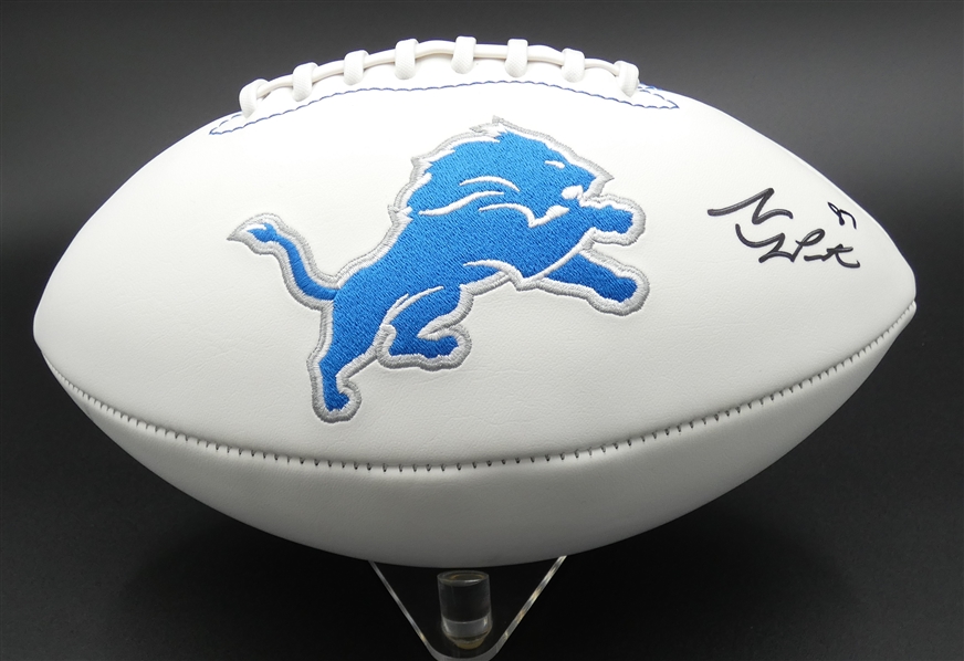 Sam Laporta Autographed Lions Football