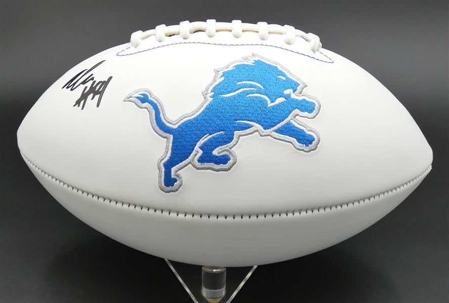 Alim McNeil Autographed Lions Football