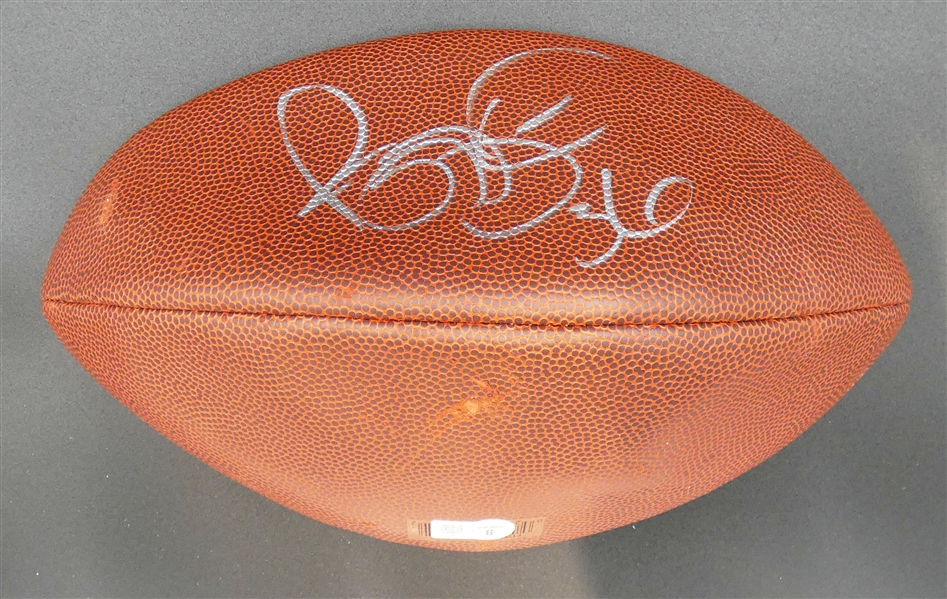Jerome Bettis Autographed Football
