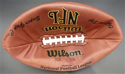Jerome Bettis Autographed Football