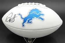 David Montgomery Autographed Lions Football