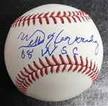 Willie Hernandez Autographed Baseball