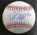 Parker Meadows Autographed Baseball