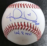 Joel Zumaya Autographed Baseball w 104.8 MPH Zoom Zoom