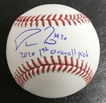 Spencer Torkelson Autographed Baseball w/ Debut