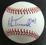 Alan Trammell Autographed Baseball w/ #3