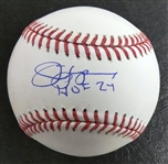 Jim Leyland Autographed Baseball w HOF