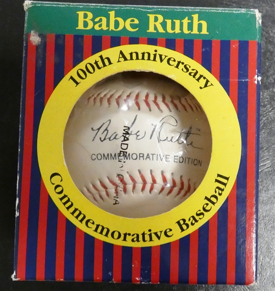 Babe Ruth 100th Anniversary Commemorative Ball
