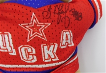 Sergei Fedorov Autographed Russia Bear