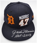 Jack Morris Autographed Hall of Fame Hat