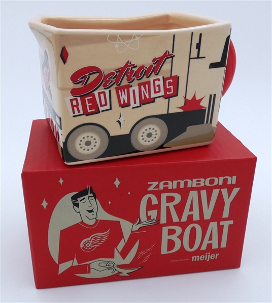 Detroit Red Wings Zamboni Gravy Boat