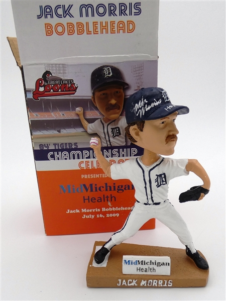Jack Morris Autographed Bobblehead