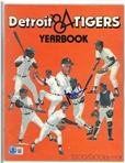 Larry Herndon Autographed 1984 Tigers Yearbook
