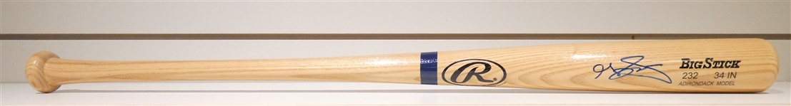 Grady Sizemore Autographed Bat