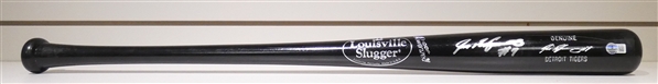 Ivan Rodriguez Autographed Game Model Bat