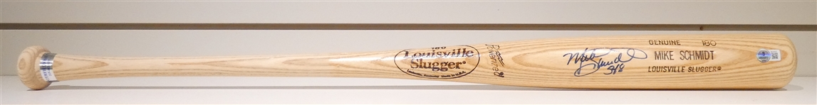 Mike Schmidt Autographed Game Model Bat