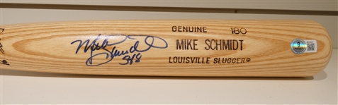 Mike Schmidt Autographed Game Model Bat