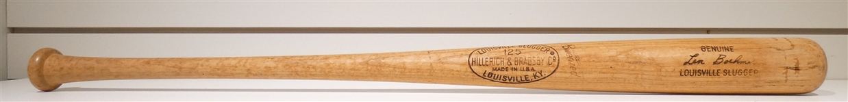 Len Boehmer Game Model Bat