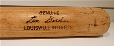 Len Boehmer Game Model Bat