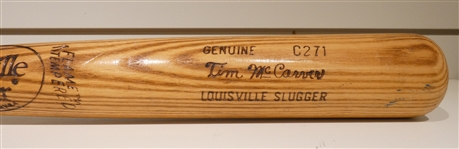 Tim McCarver Game Model Bat
