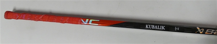 Dominik Kubalik Game Used Stick