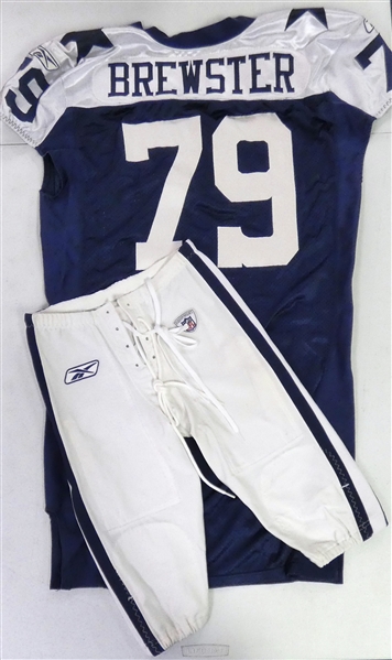 Robert Brewster Game Worn Cowboys Uniform