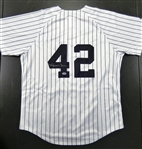 Mariano Rivera Autographed Yankees Jersey