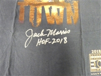Jack Morris Autographed Hall of Fame T-Shirt