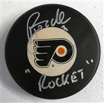Rick Tocchet Autographed Flyers Puck
