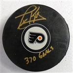 Tim Kerr Autographed Flyers Puck