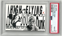 Michael Jordan & Spike Lee 1991 Nike Promo PSA 8