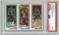 Magic Johnson 1980 Topps PSA 9 Rookie Card All Star