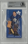 Johnny Bower Autographed 1994 Parkhurst