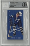 Dickie Moore Autographed 1994 Parkhurst