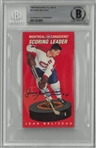 Jean Beliveau Autographed 1994 Parkhurst