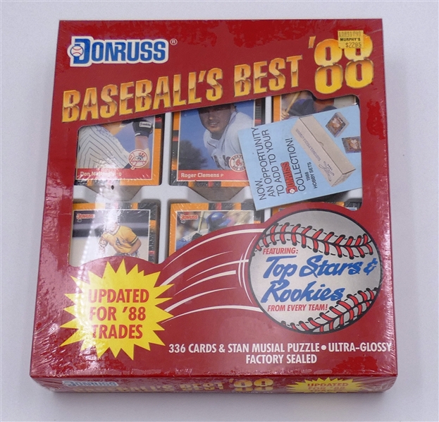 1988 Donruss Baseballs Best Set
