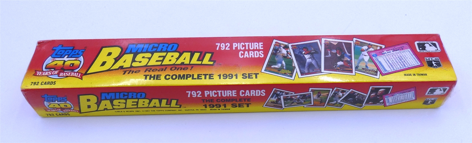 1991 Topps Micro Baseball Set