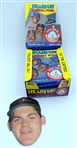 1990 Topps Baseball Heads Up Box