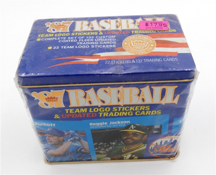 1987 Fleer Update Glossy Baseball Factory Set