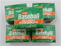 1987 Fleer Update Baseball Set Lot of 5