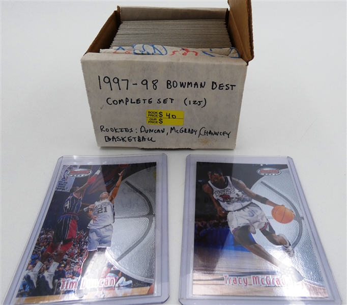 1997/98 Bowmans Best Basketball Set