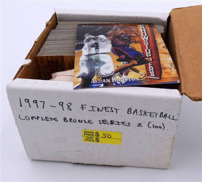 1997/98 Topps Finest Bronze Series 2 Set
