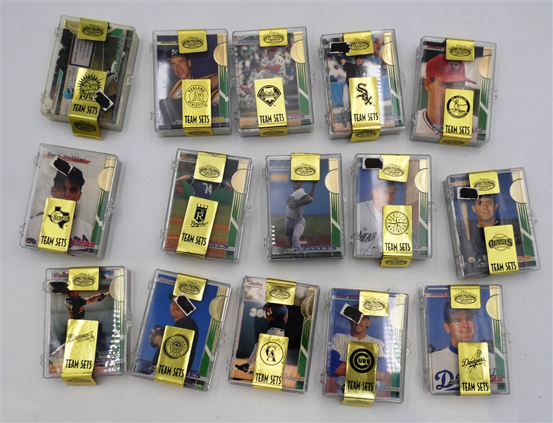 1993 Topps Stadium Club Team Sets Lot